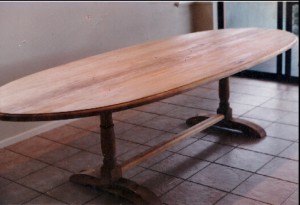 Kauri pine custom 16 seater table